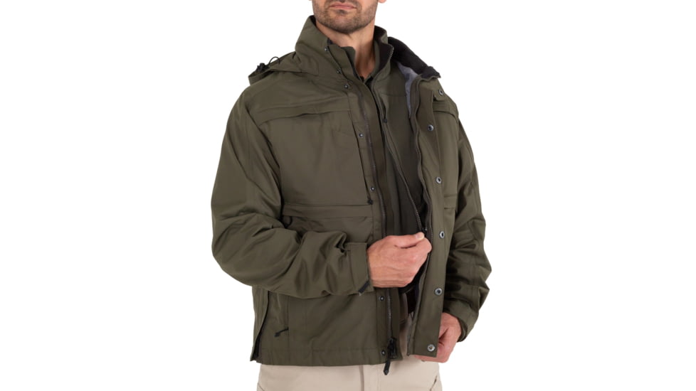 First Tactical Tactix System Jacket - Mens, OD Green, 4XL, R, 118502-830-4XL-R