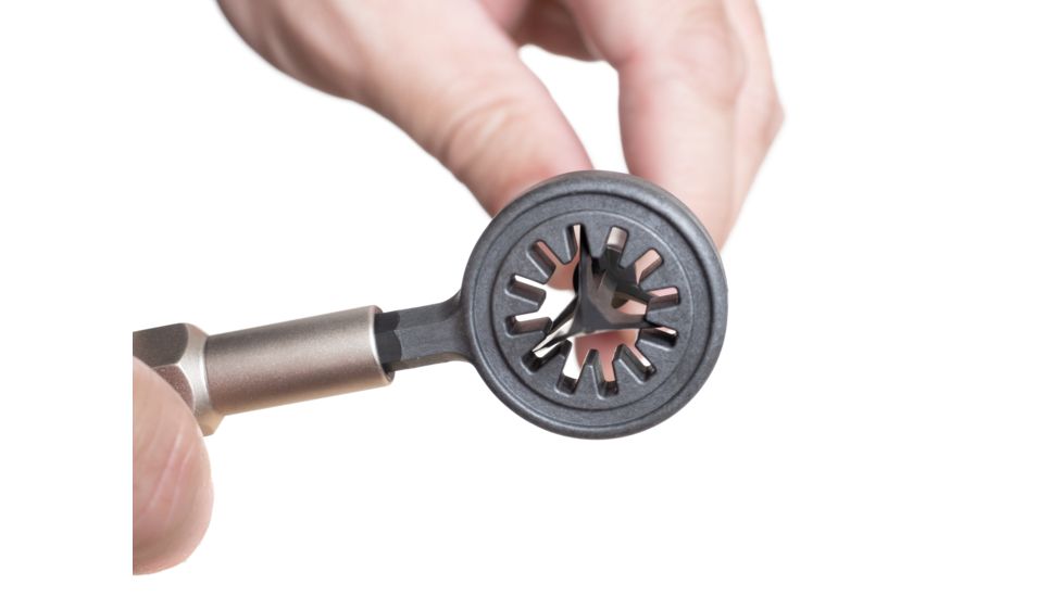 Fix It Sticks Broadhead Wrench Attachment, .25in Hex Base, Black, FISBHWP