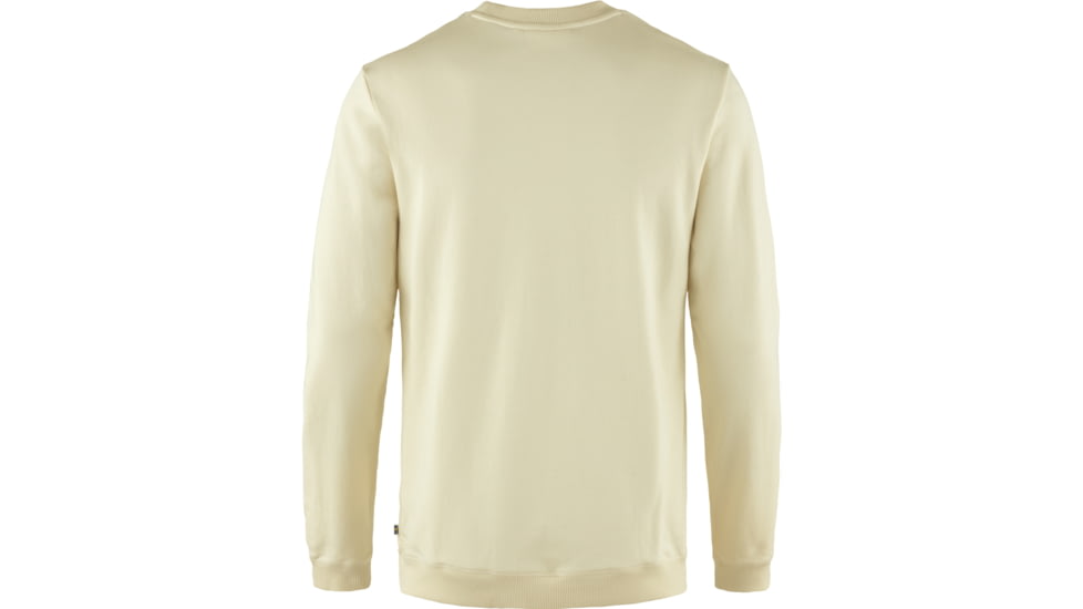 Fjallraven 1960 Logo Badge Sweater - Mens, Chalk White, Medium, F87163-113-M