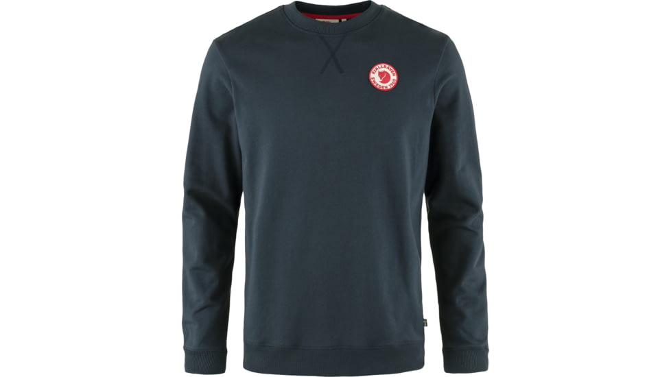 Fjallraven 1960 Logo Badge Sweater - Mens, Dark Navy, 2XL, F87163-555-XXL