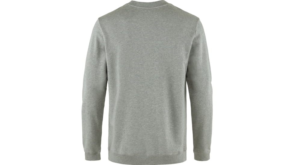 Fjallraven 1960 Logo Badge Sweater - Mens, Grey/Melange, Extra Large, F87163-020-999-XL