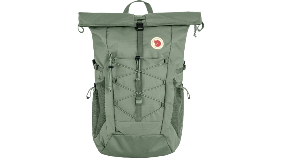 Fjallraven Abisko Hike Foldsack Backpack, Patina Green, One Size, F27222-614-One Size