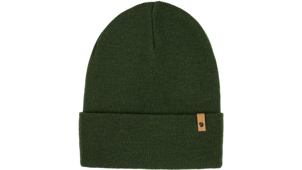 Fjallraven Classic Knit Hat, Deep Forest, One Size, F77368-662-OneSize