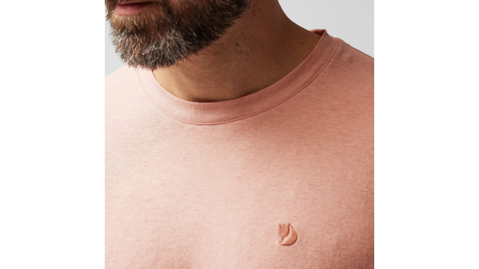 Fjallraven Hemp Blend T-Shirt - Mens, Chalk Rose, Medium, F12600215-302-M