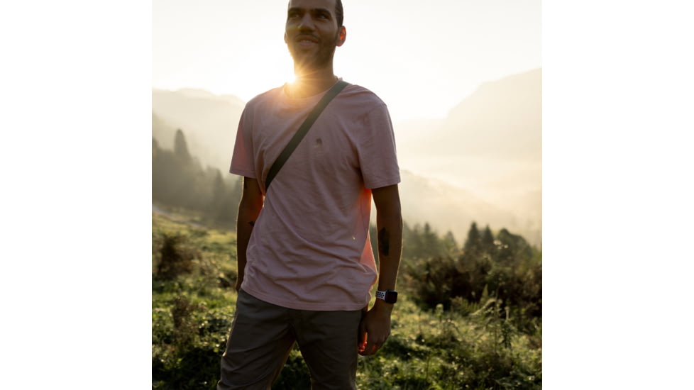 Fjallraven Hemp Blend T-Shirt - Mens, Chalk Rose, Medium, F12600215-302-M