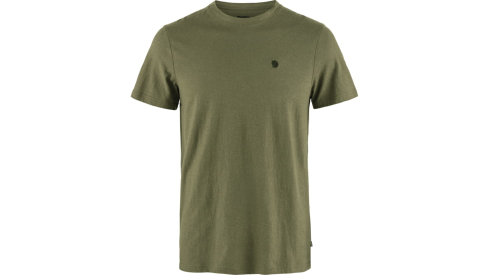 Fjallraven Hemp Blend T-Shirt - Mens, Green, Small, F12600215-620-S