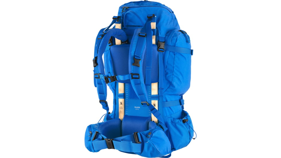 Fjallraven Kajka 55L Backpacks - Unisex, UN Blue, Large, F23-525OS