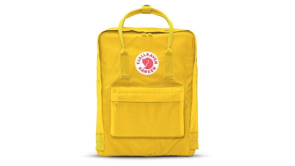 Fjallraven Kanken Backpack, Warm Yellow, One Size, F23510-141