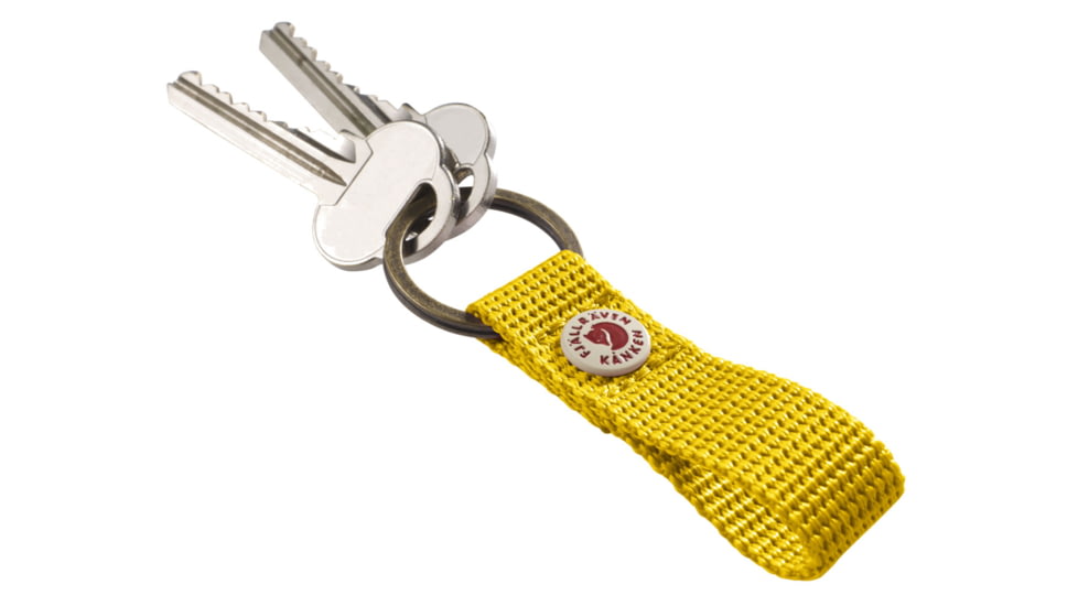 Fjallraven Kanken Keyring, Warm Yellow, F23785-141-One Size