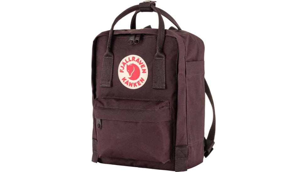 Fjallraven Kanken Mini Backpack, Blackberry, One Size, F23561-424-One Size