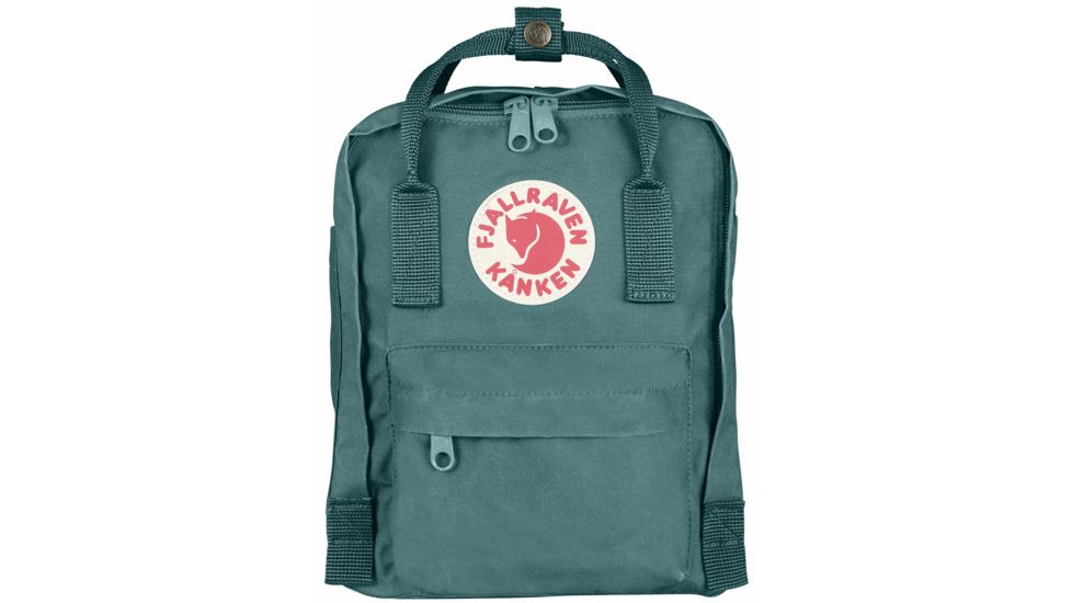 Fjallraven Kanken Mini Backpack, Frost Green, One Size, F23561-664-One Size