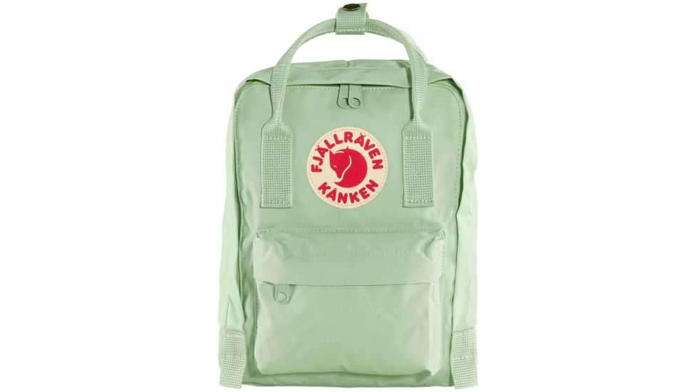 Fjallraven Kanken Mini Backpack, Mint Green, One Size, F23561-600-One Size