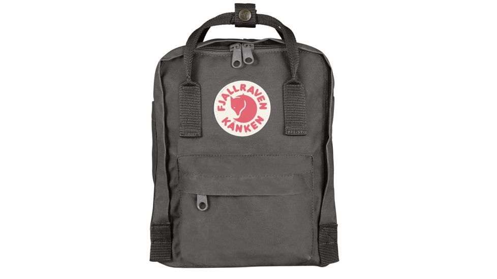 Fjallraven Kanken Mini Backpack, Super Grey, One Size, F23561-046-One Size
