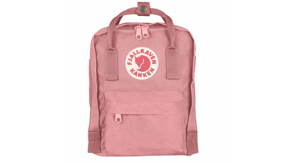 Fjallraven Kanken Mini Backpack, Pink, One Size, F23561-312-One Size