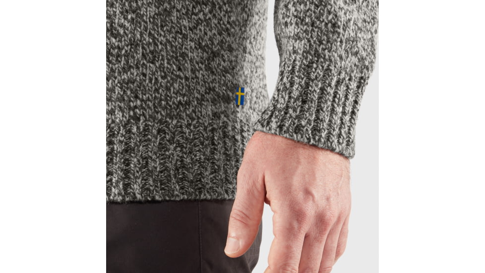 Fjallraven Lada Round-neck Sweater - Mens, Grey, Extra Small, F84139-020-XS