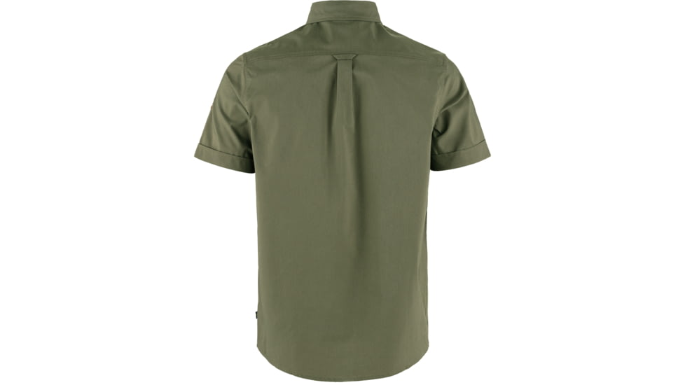Fjallraven Ovik Air Stretch Short Sleeve Shirt - Mens, Laurel Green, Large, F12600213-625-L