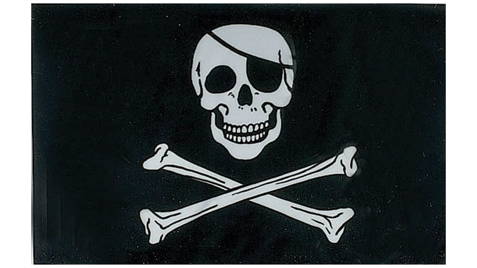 Flags Jolly Roger Flag, Measures 3 Ft, X 5 Ft, R6968