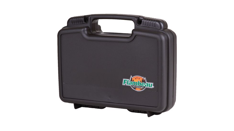 Flambeau 1011 10'' Pistol Case 9.75''x6''x2.75'' Black W/logo