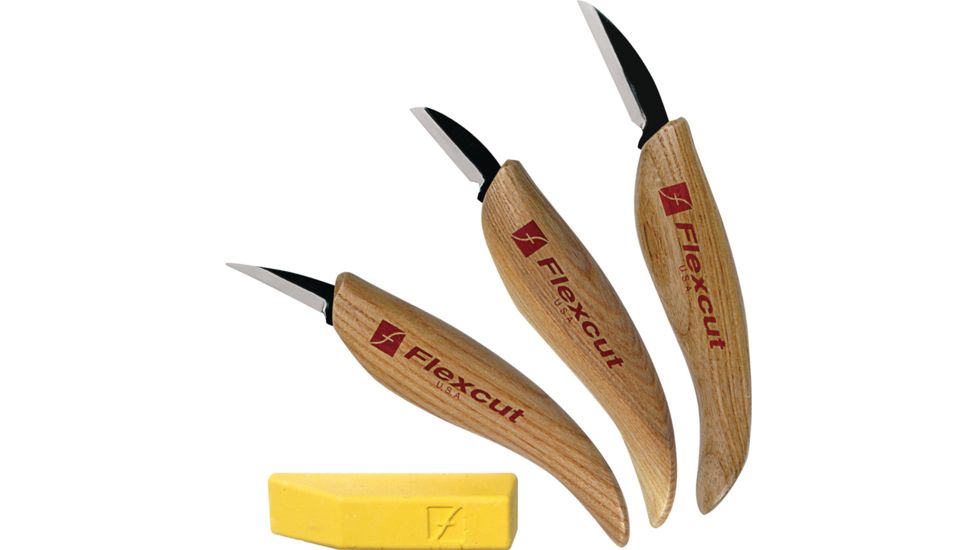 Flexcut 3pc Knife Starter Set FLEXKN500