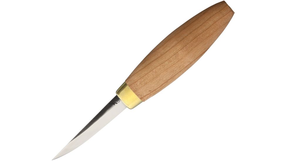 Flexcut Sloyd Knife Fixed Blade Knife, 2.88in, Carbon Steel, Wood Handle FLEXKN50