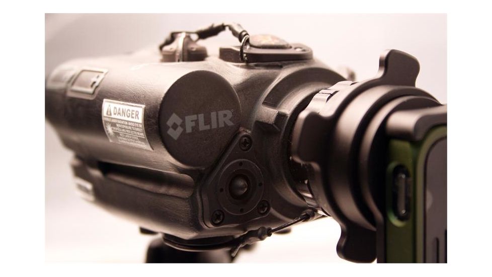 FLIR Systems Recon M18 Monocular Scope, 320 x 240 w/Red Visible Laser 000988