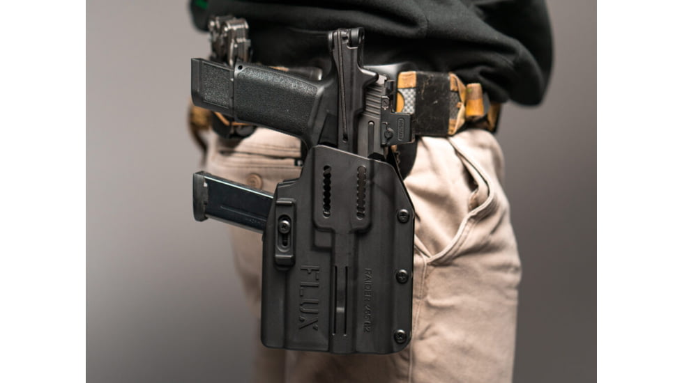 FLUX DEFENSE Gen 2 Polymer Raider 365 IWB/OWB Belt Holster