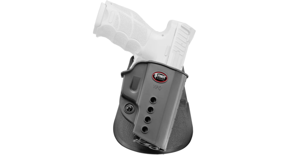 Fobus VPQ Polymer OWB Belt Holster, Canik/Taurus/Walther/CZ/H&amp;K/Grand Power/Ruger, Right Hand, Black, VPQBHND