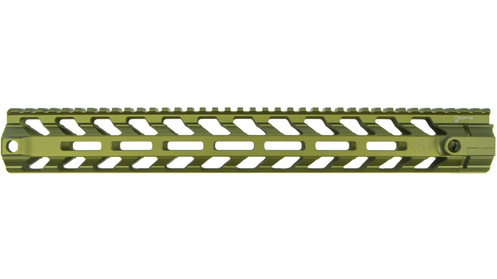 Fortis Manufacturing REV II Free Float Rail System, M-LOK, AR-15, 15.3in, Odg Anodize, REV-II-15-ML-ODG