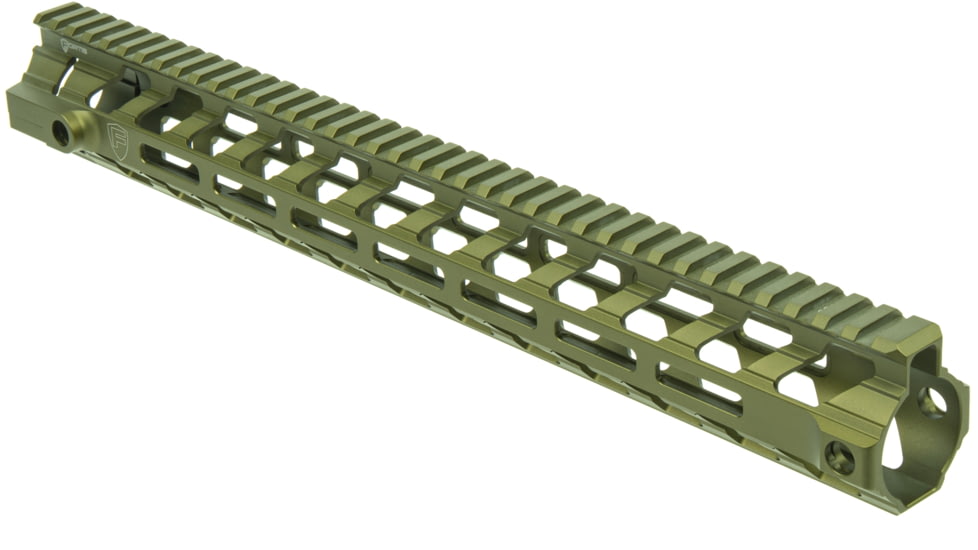 Fortis Manufacturing REV II Free Float Rail System, M-LOK, AR-15, 15.3in, Odg Anodize, REV-II-15-ML-ODG