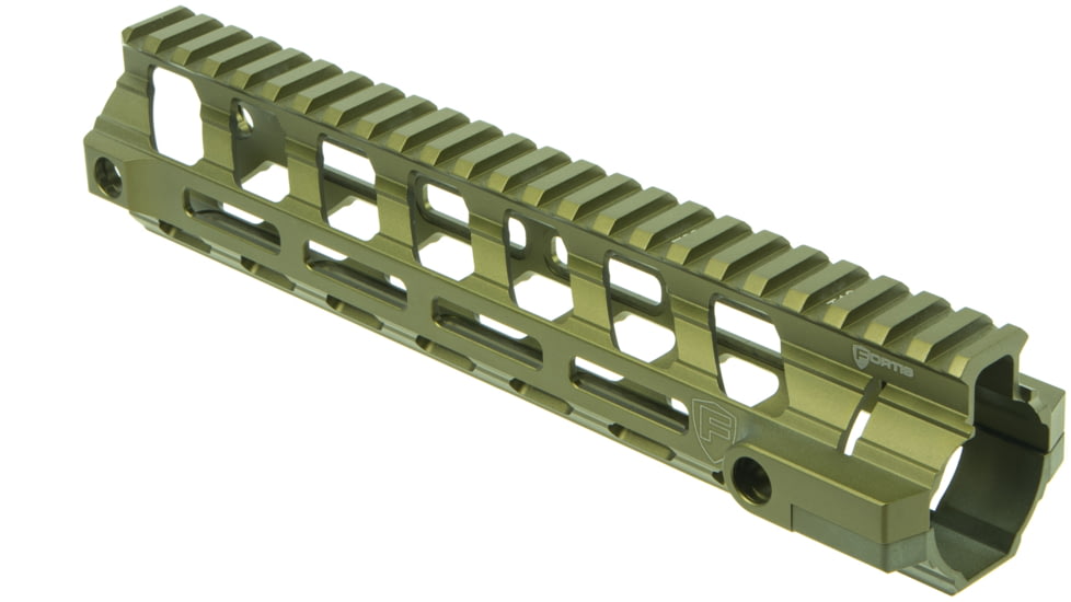 Fortis Manufacturing REV II Free Float Rail System, M-LOK, AR-15, 9.6in, Odg Anodize, REV-II-9-ML-ODG