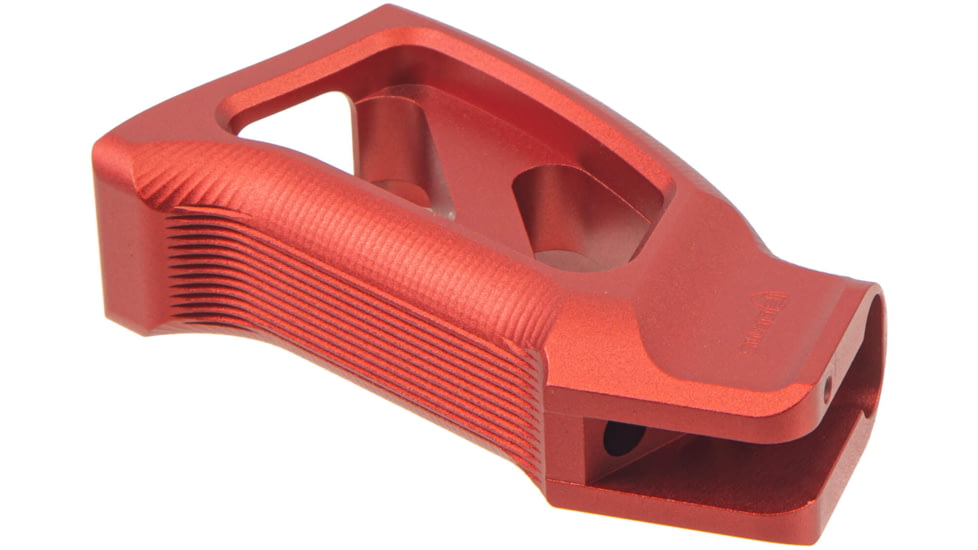 Fortis Manufacturing Torque Pistol Grip, 25 Degree, AR-15, Standard, Red Anodize, TOR-PG-STND-25-RED