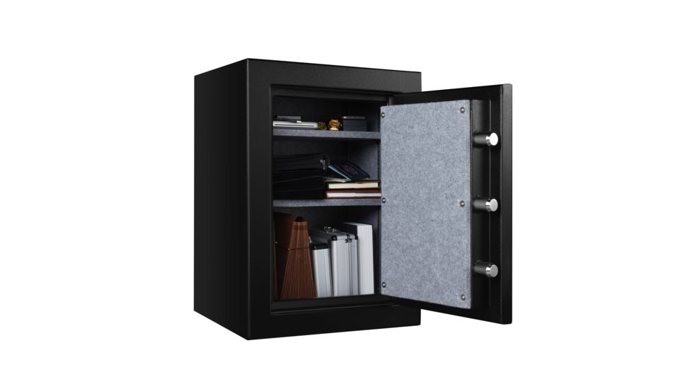 Fortress 29 in Fire &amp; Waterproof Executive Safe, Black, Medium, 33E10