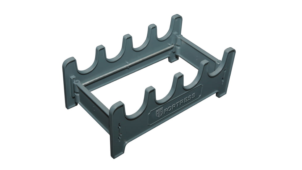 Fortress 4 Position Pistol Rack, Gray, 99PR10