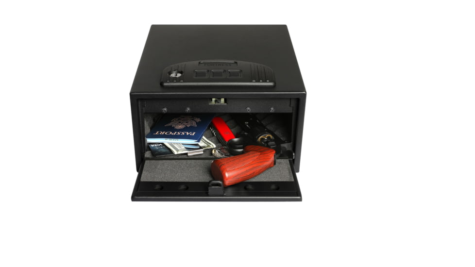 Fortress Medium Quick Access Safe with Biometric Lock, Black Santex, Medium, 55B20