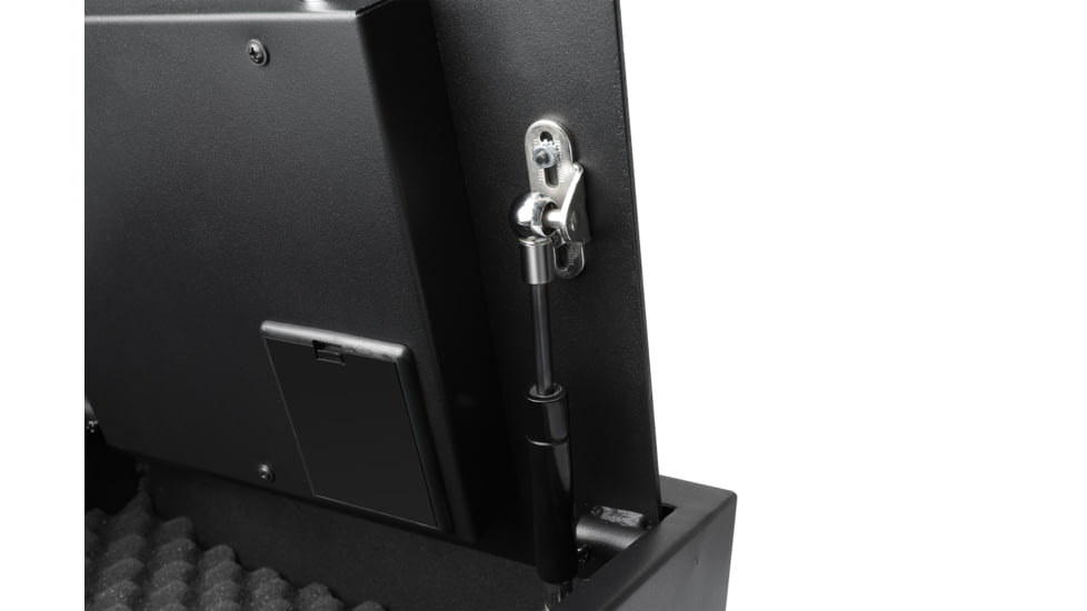 Fortress Personal Drawer Safe with Biomertric Lock, Black Santex, Small, 44B10