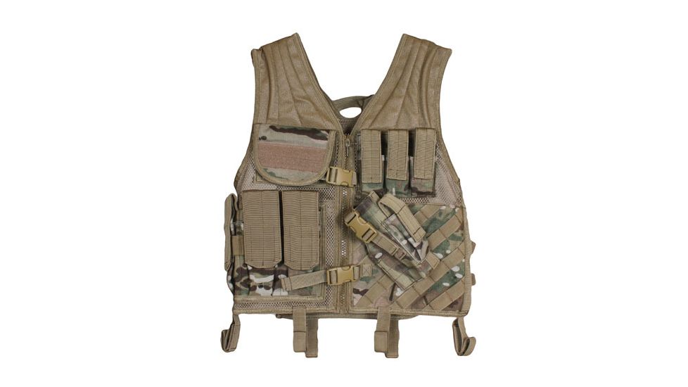 Fox Outdoor Assault Cross Draw Vest, Multicam, 65-239