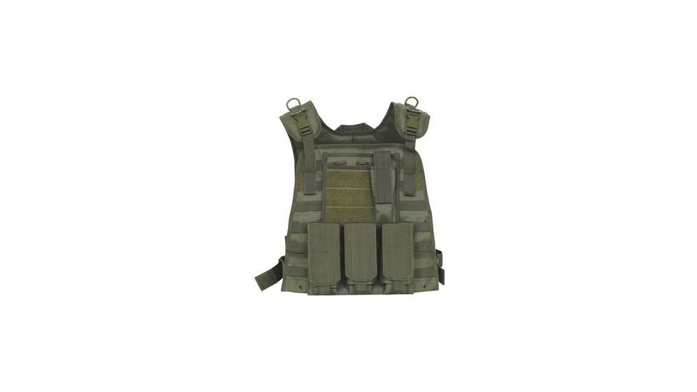Fox Outdoor Modular Plate Carrier Vest, Olive Drab 099598012809