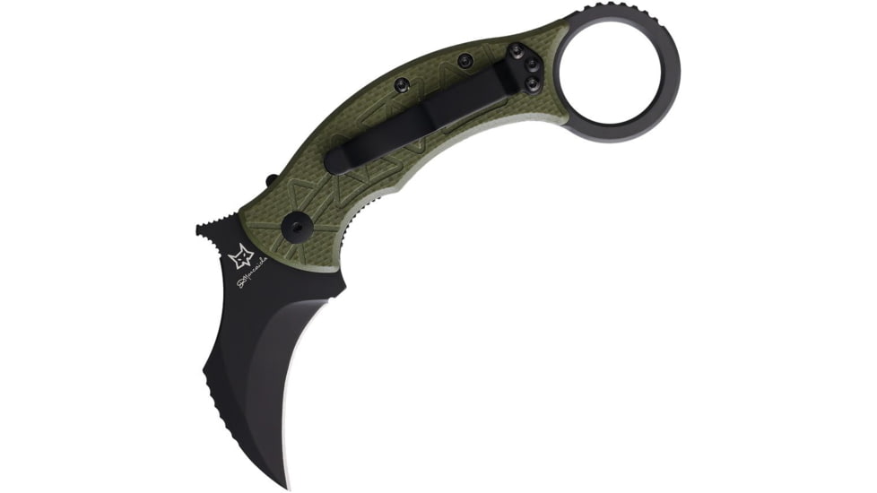 Fox Tribal K Karambit OD Green G10
