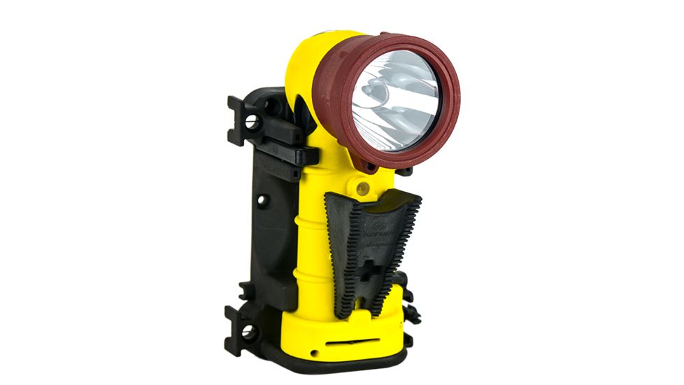 FoxFury Breakthrough BT2 4AA Rechargeable Right Angle LED Spotlight,200 Lumens,Yellow 380-BT2-YE-RECH
