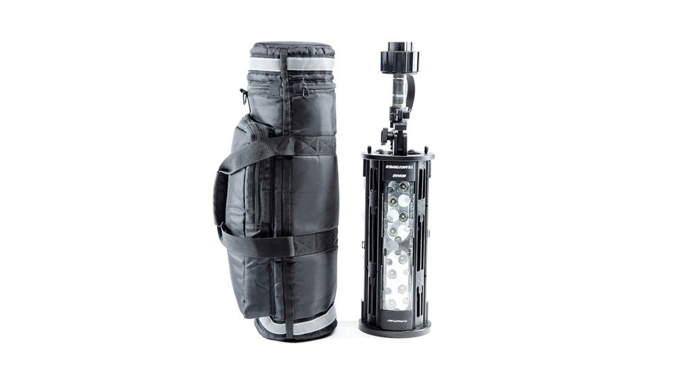 Foxfury Lighting Nomad Transformer Light Head Bag, Black/White, One Size 850-200-515