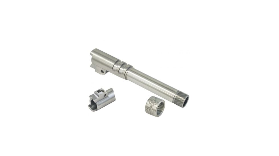 Fusion Firearms 1911 45 ACP Gov UMG Barrel, Wilson/Nowlin, Threaded, Stainless Steel, 1911-BBL-1-10