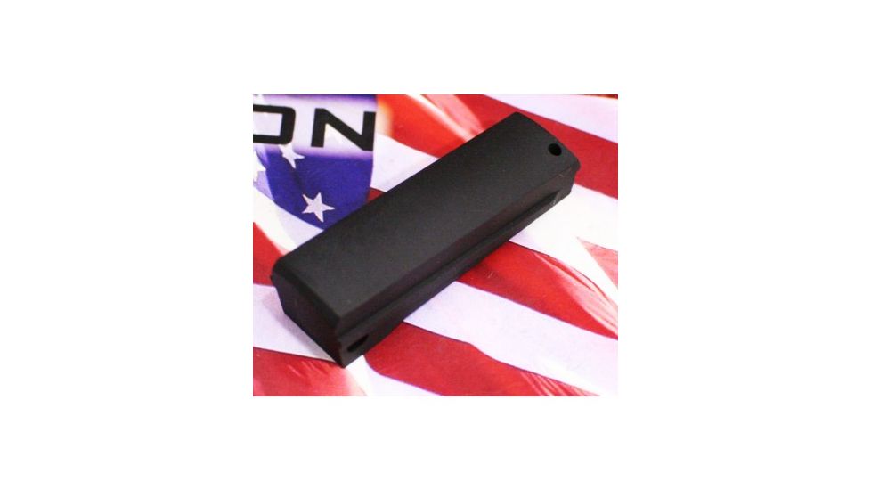 Fusion Firearms 1911 Mainspring Housing Alloy Gov Plain, Black, 1911-MSH-27-21