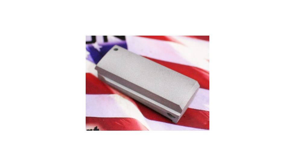 Fusion Firearms 1911 Mainspring Housing Alloy Officer Plain, Stainless, 1911-MSH-27-40