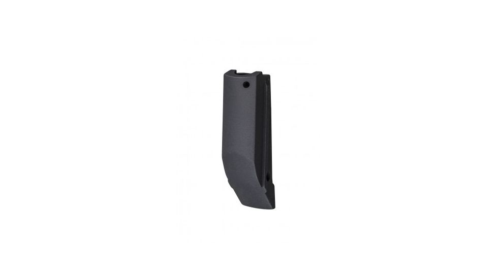 Fusion Firearms 1911 Mainspring Housing Carry Cut Alloy Plain, Black, 1911-MSH-27-35
