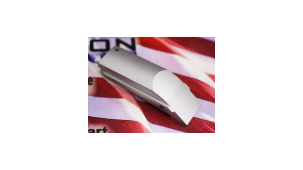 Fusion Firearms 1911 Mainspring Housing Carry Cut Alloy Plain, Stainless, 1911-MSH-27-32