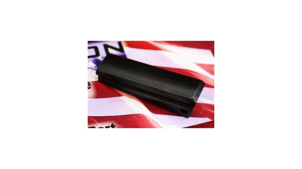 Fusion Firearms 1911 Mainspring Housing Steel Gov Plain, Black, 1911-MSH-27-53