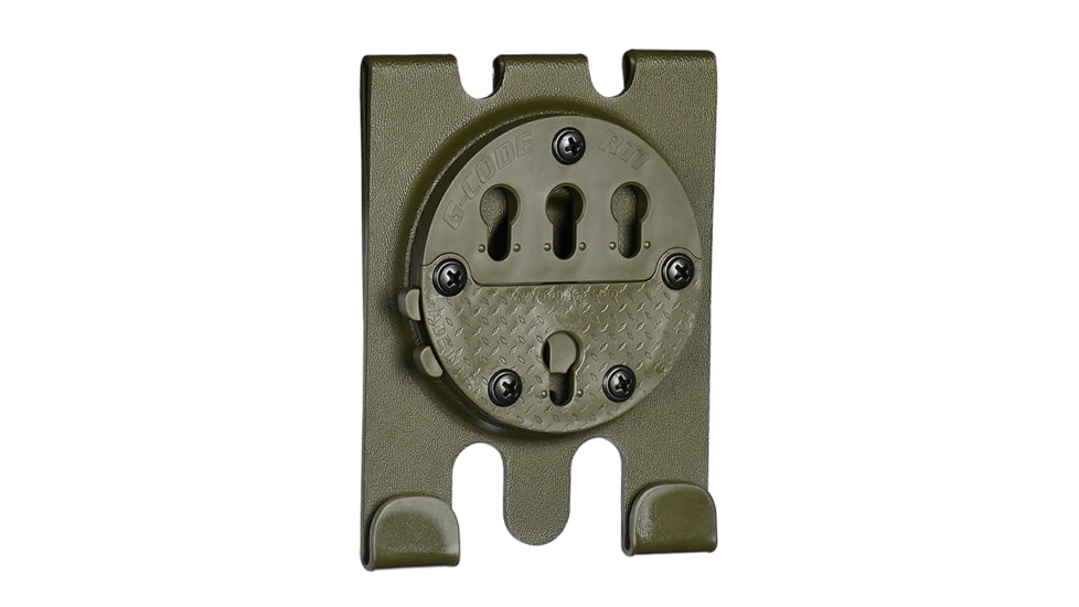 G-Code GCA24 RTI 3 Row MOLLE CLAW Adapter, Ranger Green, GCA24-RG