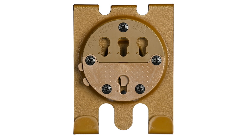G-Code GCA24 RTI 3 Row MOLLE CLAW Adapter, Tan, GCA24-CT