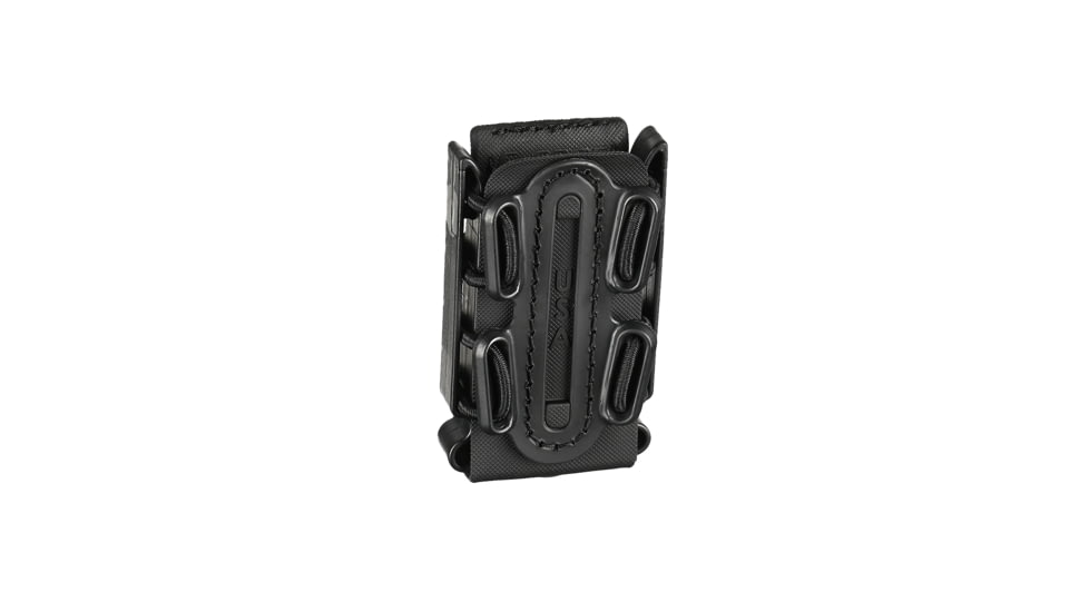 G-Code Pistol Soft Shell Scorpion Mag Carrier w/ Cobra Paddle, Ambidextrious, Black Frame/Black Shell, Short, SS-P2-COBRA-BKBK