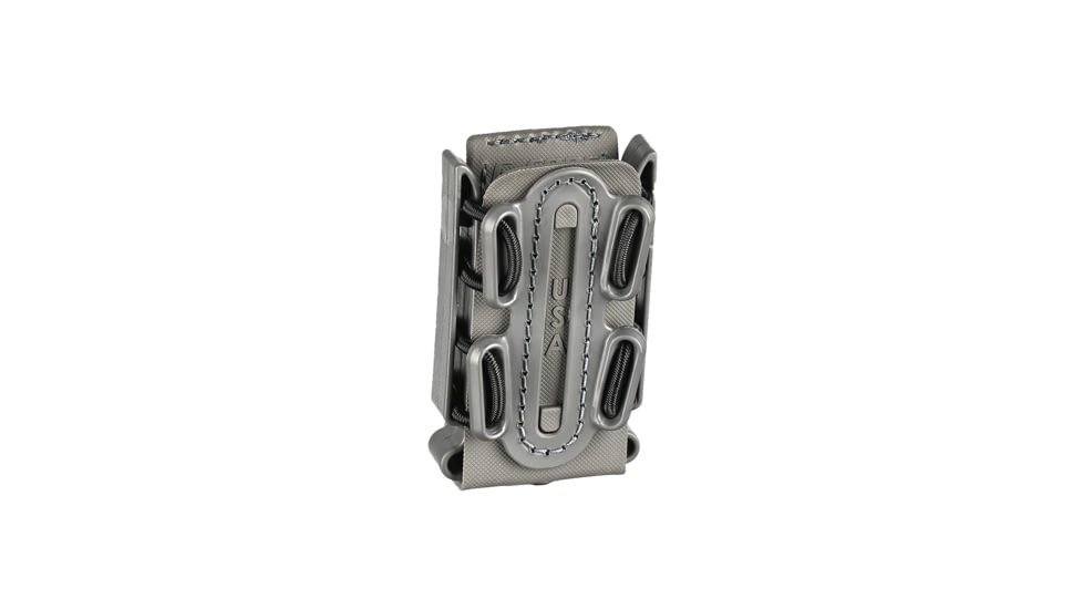 G-Code Pistol Soft Shell Scorpion Mag Carrier w/ Cobra Paddle, Ambidextrious, Grey Frame/Grey Shell, Short, SS-P2-COBRA-GYGY